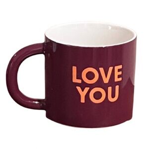 🆕- Room Essentials "Love You" Stoneware
16oz Mug.